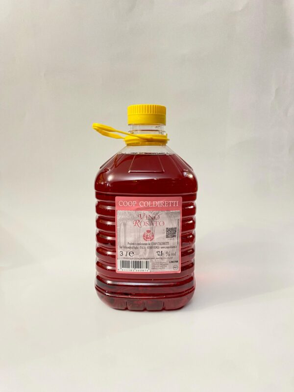 Vino Rosato in P.E.T. da Lt. 3