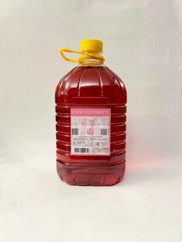 Vino Rosato in P.E.T. da Lt. 5
