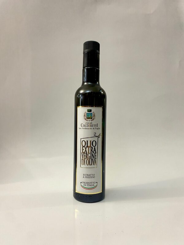 Olio Extra Vergine di Oliva – Bottiglia da 0,5 litri