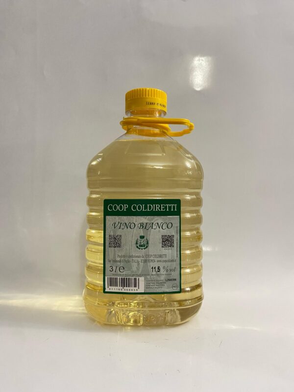 Vino Bianco – Vino Trebbiano in P.E.T. da Lt. 3