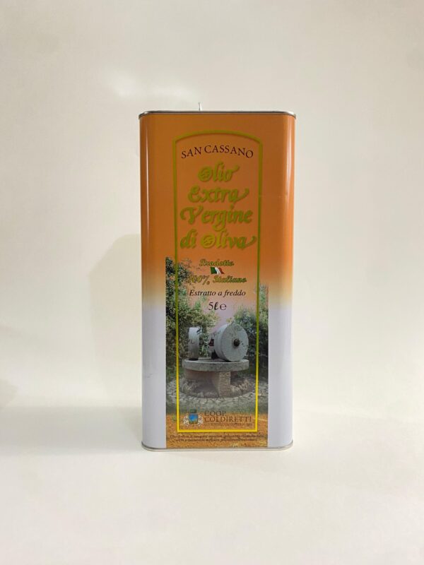 Olio Extra Vergine di Oliva – Lattina da 5 litri