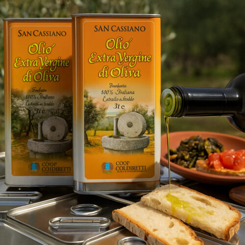 L’olio extravergine CoopColdiretti: dal campo alla bottiglia